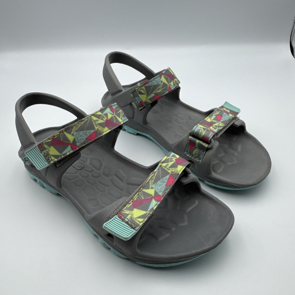 Merrell Kids Girls Hydro Drift Gray Multi Color Sport Sandal Size 4
